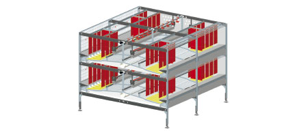 Farmer Automatic Combi II Cage