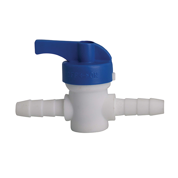 Valve Shut-off 1/4" & ½” Plastic Barb Ball